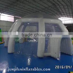 10m Inflatable Dome Tent Transparent Bubble Tent for Advertising Domes 2016 Crazy HOT!!! thumbnail-3