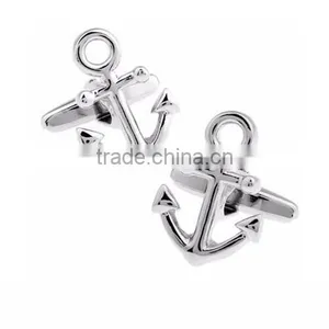 Novelty Fashion Jewelry Seaman Anchor Cufflinks thumbnail-2