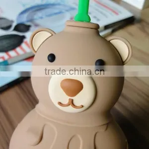Chocolate Bear Shape Silicone Key Pouch,key Chain,key Holder thumbnail-4