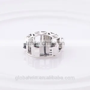 Genuine 925 Silver Cheap Charms Custom Jewelry Wholesale Waterwheel Charms T009 thumbnail-2