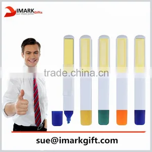 New Design Marker Pen Highlighter Pen With Sticker Paper thumbnail-1