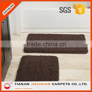 Wholesale Thin Pvc Back Microfiber Chenille Bath Mat thumbnail-2