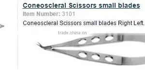 Coneoscleral Scissors Small Blades thumbnail-1