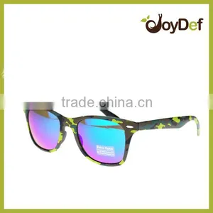 2016 Classic Wholesales Mirror Sun Glasses Transfer Printing Plastic Sunglasses thumbnail-1