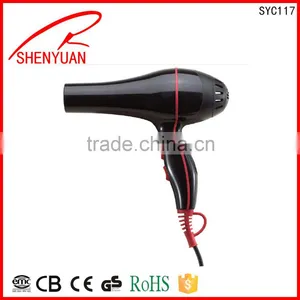 New Professional Long-life AC Motor Hair Dryer & Accessories With Ionic Function Electronic Hair Dryer Diffuser for Western thumbnail-1