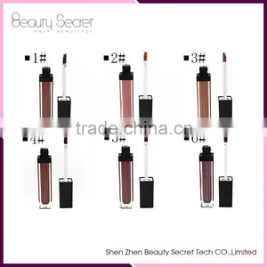 Waterproof Metal Color 36 Color Matte Lipgloss With Custom Logo thumbnail-6