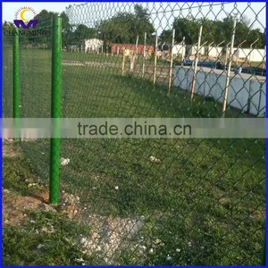 Shopping Websites Diamond Pattern Green Pvc Coated Chain Link Fence for Playground thumbnail-1