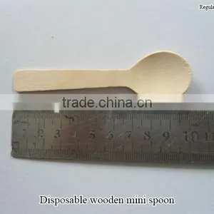 Disposable Wooden Mini Spoon thumbnail-1