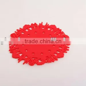 Lace PVC Antislip Cup Coaster for Promotional Gifts thumbnail-1