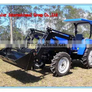 40HP/55HP Tractor With Front End Loader, 4in1 Bucket thumbnail-1