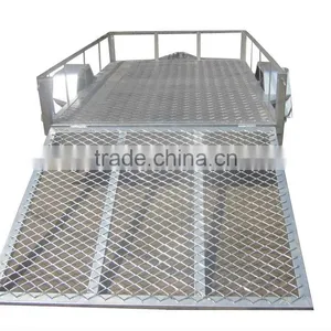 8'x4' ATV Trailer Mesh Floor ATV Trailer for Hot Dipped Galvanized thumbnail-1