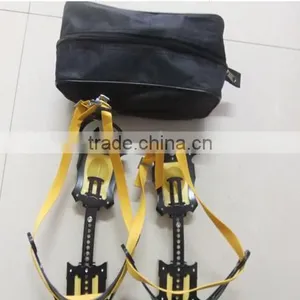 Mountain Climbing,Hiking,Walking Antislip Shoes Cover Snow and Ice Shoes Spikes Good Tpr Ice Shoe Crampons thumbnail-2