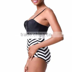 Hot Products Swim Wear Wholesale High Waist Swim Suit thumbnail-6