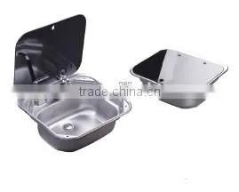 PS-698 RV SINK With Lid Size 420X370X145mm thumbnail-1