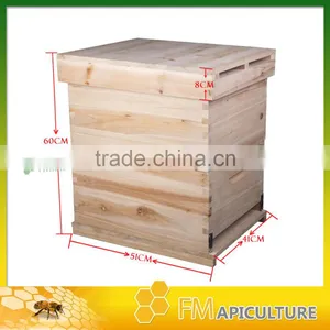 Chinese Fir Wood Beehive Box , Super Quality Beehive ,beehive for Sale. thumbnail-1