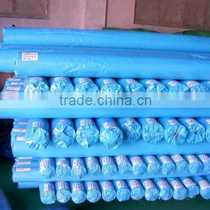 Strong and Hard Paper Core Blue pe Tarpaulin Roll Fireproof Poly Tarp thumbnail-2