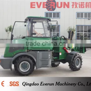 Everun New Condition ER1500 Telescopic Wheel Loader With Pallet Forks thumbnail-3