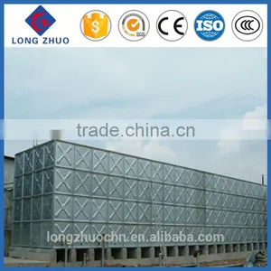 Large Volume Hot Dip Galvanized Steel Water Tank thumbnail-4
