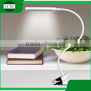 Plastic Portable Target Adjustable Usb Charging Charge Foldable Collapsible Folding Led Clamp Clip Work Reading Book Light Lamp thumbnail-2