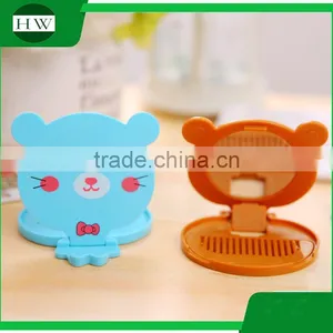 Free Sample Wholesale Mobile Car Cell Phone Holder in Funny Design With Mini Mirror Promotion Gifts thumbnail-3