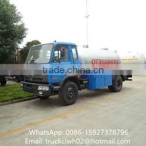 Tanker Truck LPG Delivery 8000L 8m3 CLW LPG Vehicle thumbnail-4
