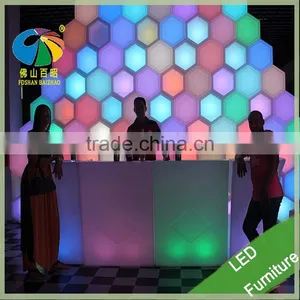 Rechargeable Led Table Led Cocktail Table Led Bar Table Acrylic Tables With Battery thumbnail-5