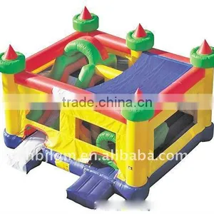 500g 500*500 18*22 Pvc Coated Inflatable Material Laminated Airtight thumbnail-1
