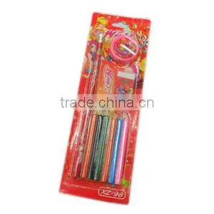 Back to School Stationery Set /school Supplies/pencil Case/ruler/sticker/eraser/kid Gift thumbnail-1