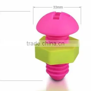 Wholesale Silicone Rubber Wine Bottle Stopper thumbnail-1