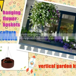 Plastic Vertical Garden Manufacturers Decorative Planters Hanging Basket thumbnail-1