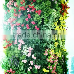Artificial Plant Wall for Wall Column ( Artificial Green Wall ZWQ-QZ) thumbnail-1
