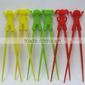 2013 New Design Cute Silicone Chopsticks for Kids thumbnail-1
