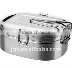 Winolaz High Quality Stainless Steel Lunch Box Mess Tin thumbnail-1