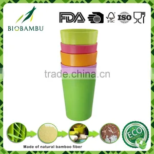 Colorful Best Design Ecological Bamboo Fiber Cup thumbnail-1