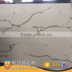 Calacttas White Quartz Slab thumbnail-1