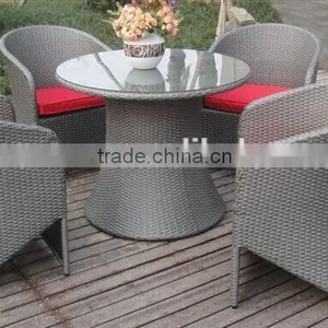 Rattan Coffee Shop Tables and Chairs thumbnail-6