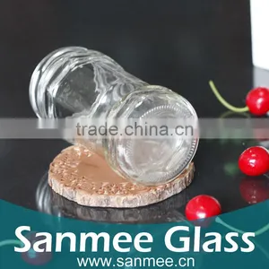 Supplies Anhui Glassware Factory 260ml Transparent Glass Pot,Glass Jam Jars thumbnail-2