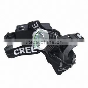 Aluminum USA CREE T6 LED Headlamp Flashlight With Headband thumbnail-4