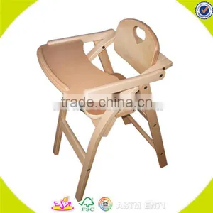 Wholesale Wooden Dining Feed Chair Toy for Kids High Baby Feeding Chair Toy for Children W08F007 thumbnail-5