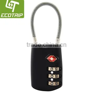 3-Dial Combination Cable Lock thumbnail-1