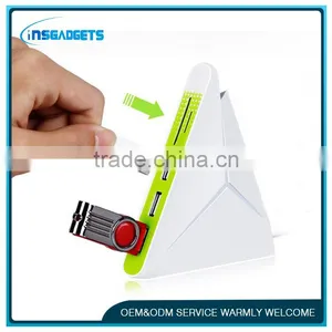 High Speed Multifunctional USB 2.0 Splitter 5 Ports USB Hub SD MS TF M2 Multi-card Universal Card Reader thumbnail-1