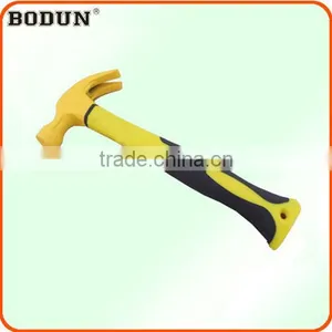 H1066 New High Quality TPR Plastic Handle Claw Hammer thumbnail-1