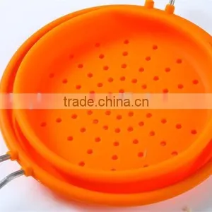 Kitchen Tools Strainers and Colanders Collapsible Silicone Colander thumbnail-4