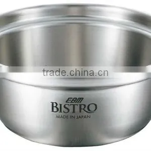 Light Weight Stainless Steel Large Cooking Pot Bistro 3-ply Large Stainless Steel Cooking Pots thumbnail-1