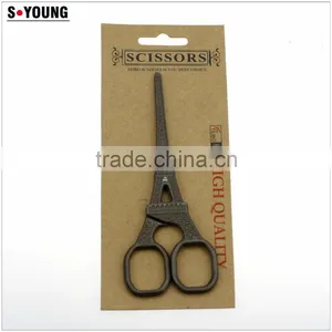 61038 Mini Eiffel Tower Sharp Embroidery Craft Thread Household Scissors thumbnail-2