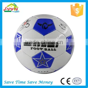 Top Quality PU/TPU/PVC Material Custom Logo Print Adults Football Soccer Ball thumbnail-4