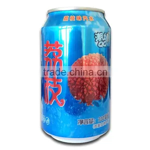 Cheap Price 330ml Can(tinned) Fruit Flavored Carbonated Drink in China thumbnail-1