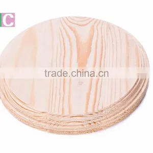 2016 Handcraft Unfinished Round Wooden Serving Plate thumbnail-1
