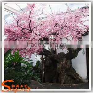 Realistic Silk Artificial Cherry Blossom Big Trees Artificial Trees Cherry Blossoms for Wedding Decoration thumbnail-1
