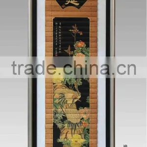 Wood Wall Hanging Decoration ( Laser Carving & Hand Painting) thumbnail-1